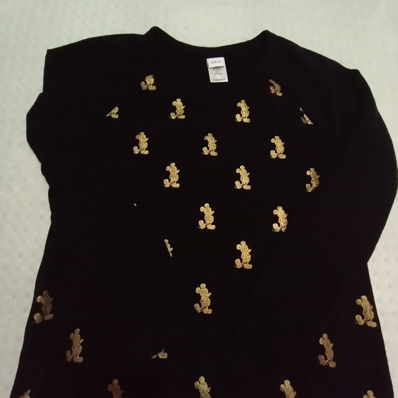 DISNEY  Sweater  Long-Sleeve Kids Girl  size XL Black - Picture 3 of 7